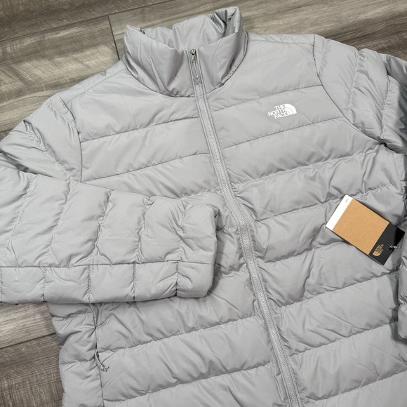The North Face Aconcagua 3 600 Down Jacket Womens Size 3XL Meld Gray NWT $200 - Picture 1 of 7